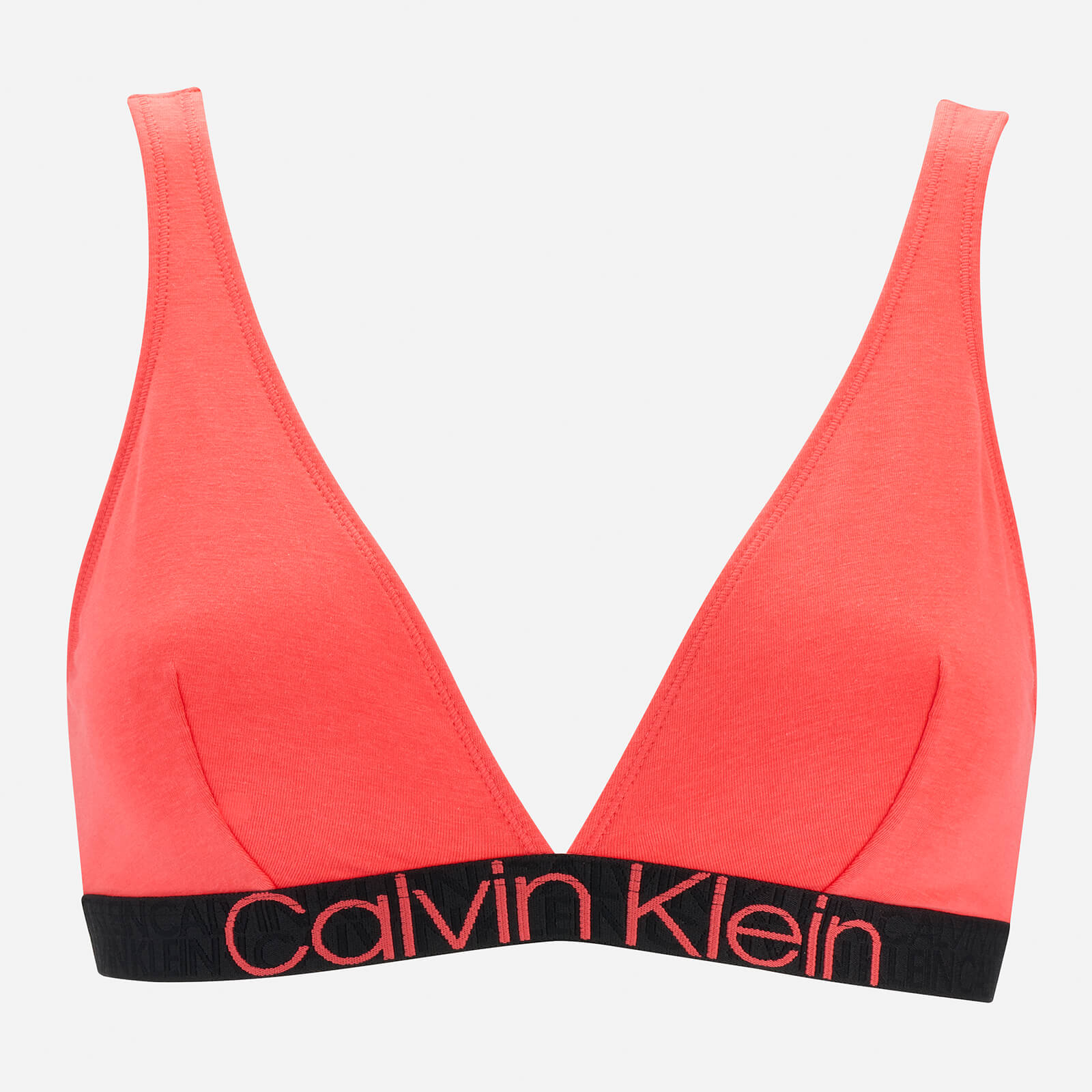 Calvin Klein Women's Unlined Triangle Bra - Punch Pink - XS