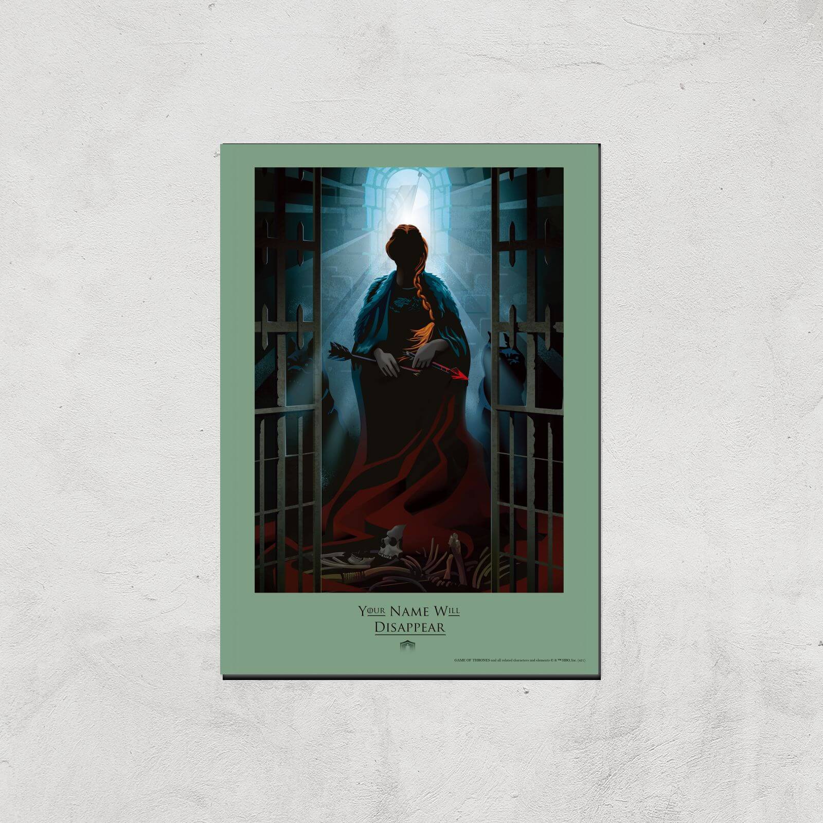 Game of Thrones Disappear Affiche Artistique - A4 - Print Only