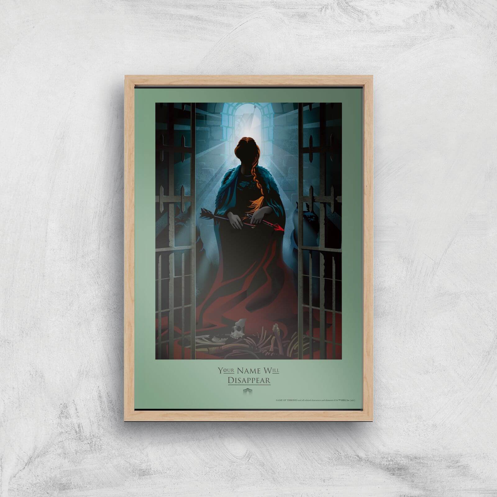 

Poster Artistico Il Trono di Spade Disappear - A4 - Wooden Frame