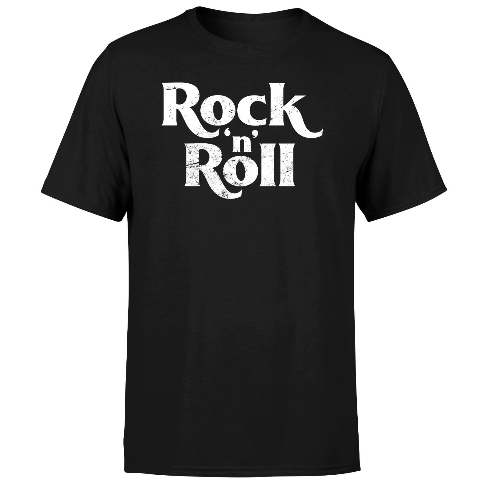 Rock N Roll Men's T-Shirt - Black - XS - Black