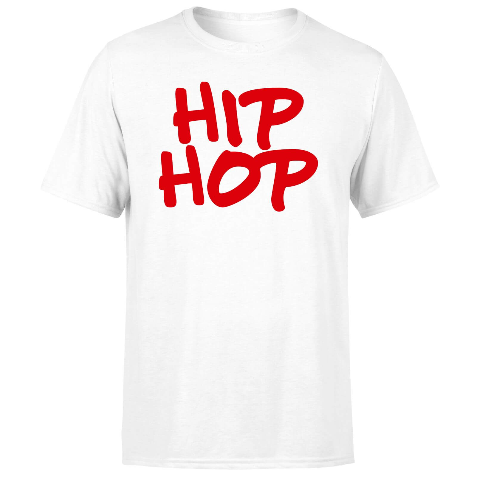 Hip Hop Men's T-Shirt - White - XS - White