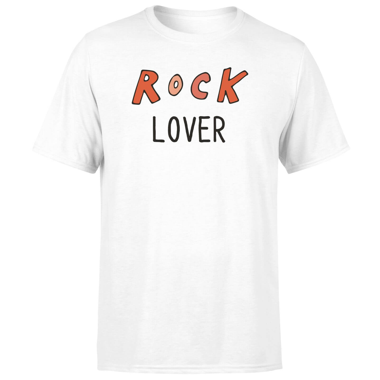 Rock Lover Men's T-Shirt - White - XS - White