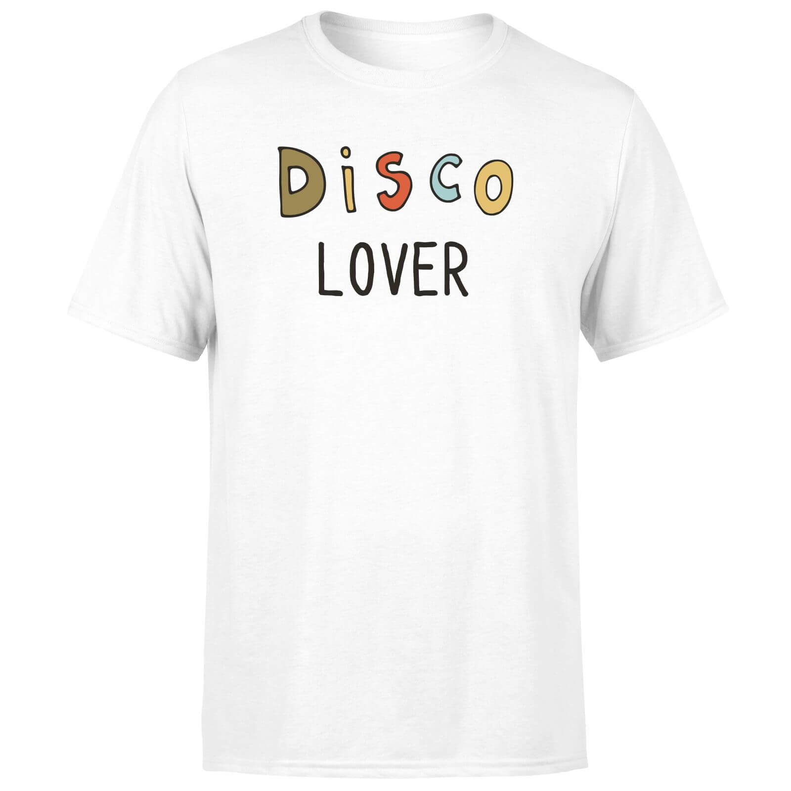 Disco Lover Men's T-Shirt - White - XS - White