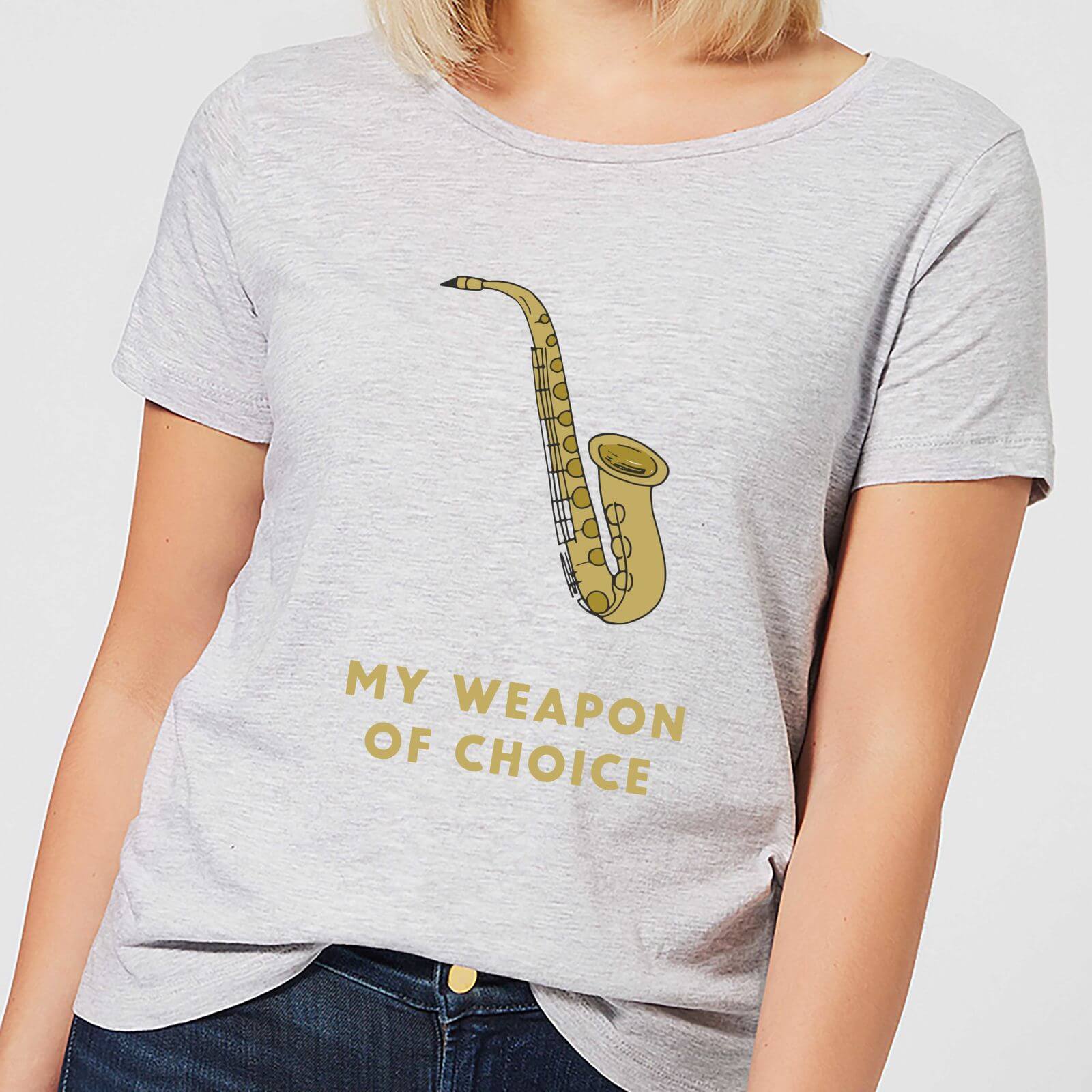 My Weapon Of Choice Women's T-Shirt - Grey - XS - Grey