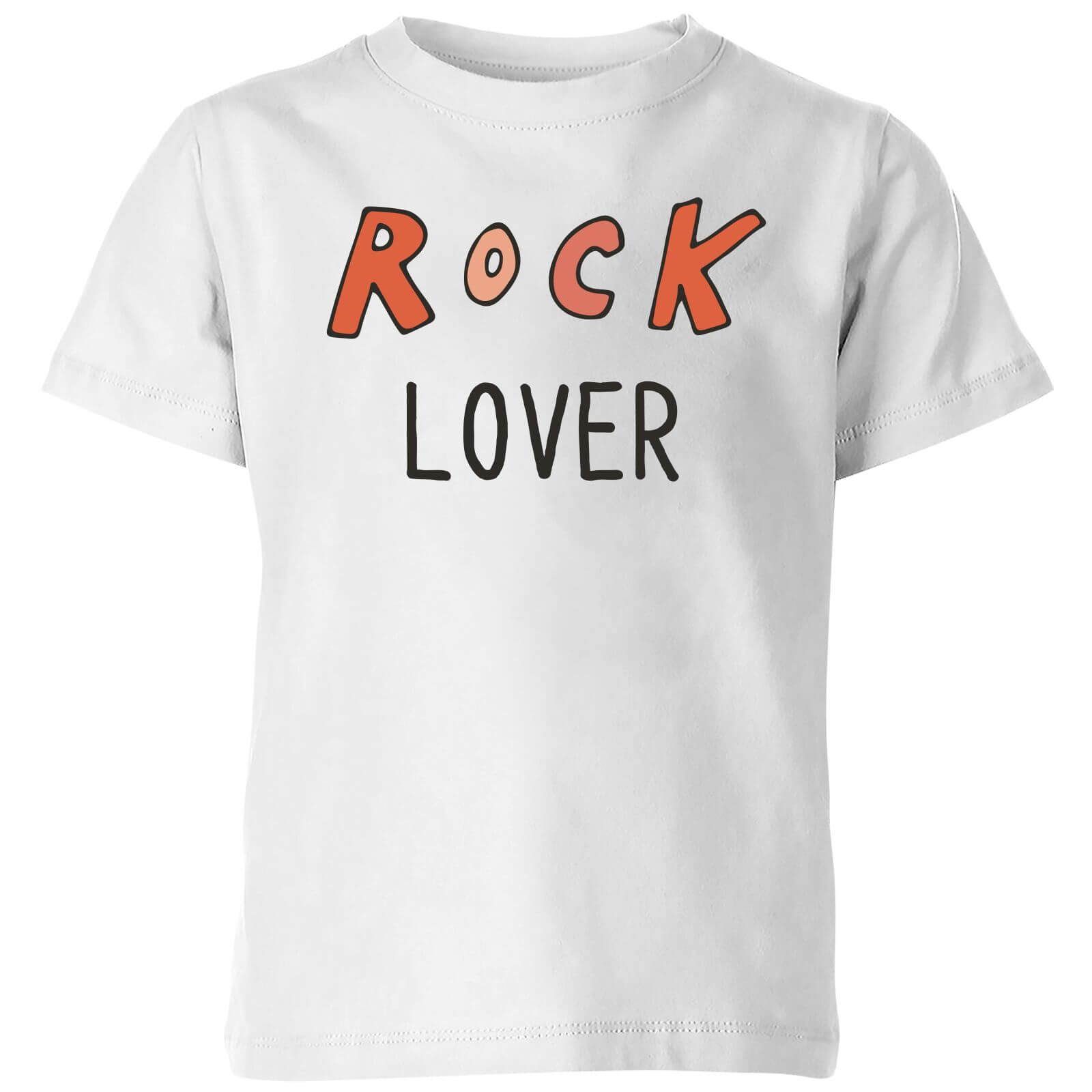 Rock Lover Kids' T-Shirt - White - 3-4 Years - White