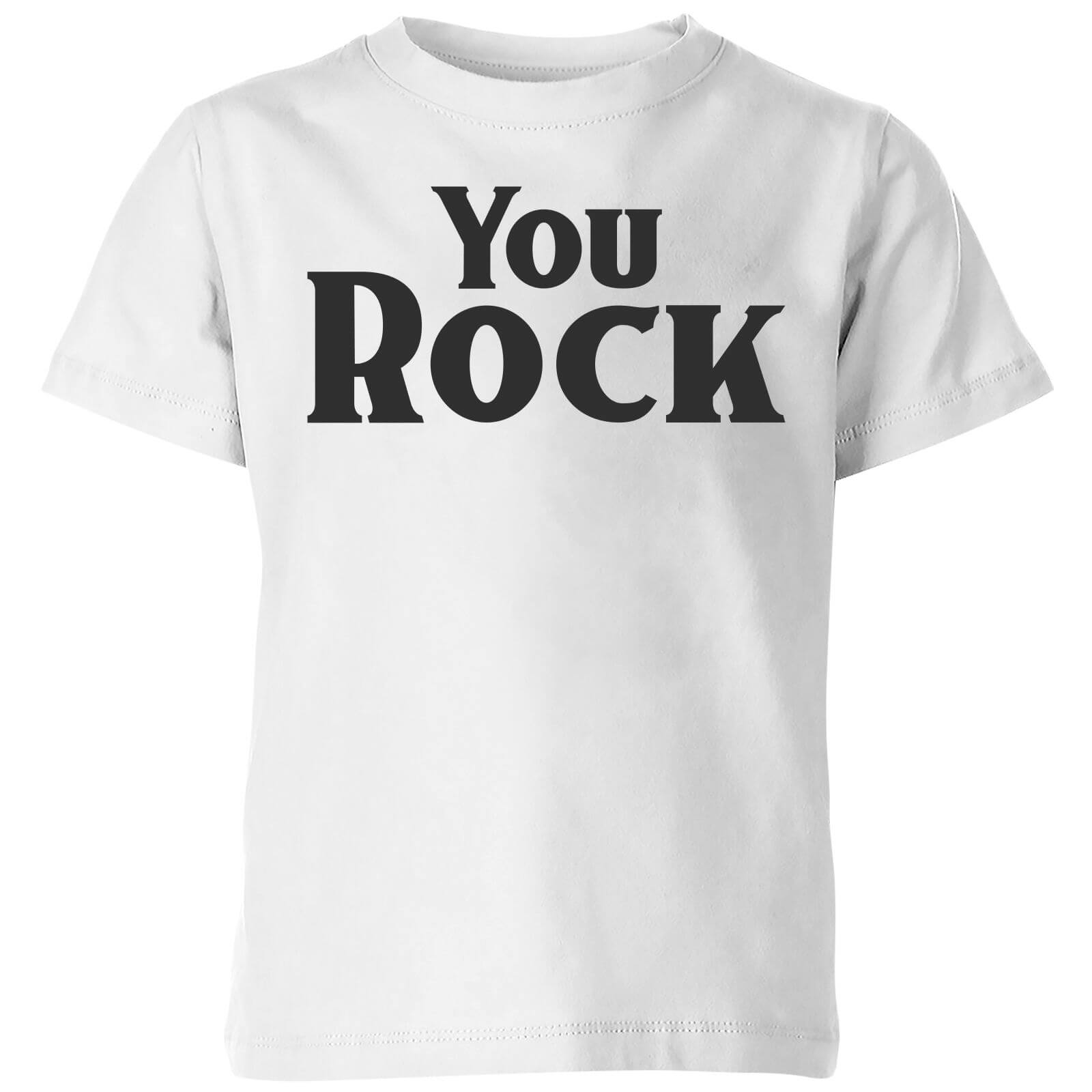 You Rock Kids' T-Shirt - White - 3-4 Years - White