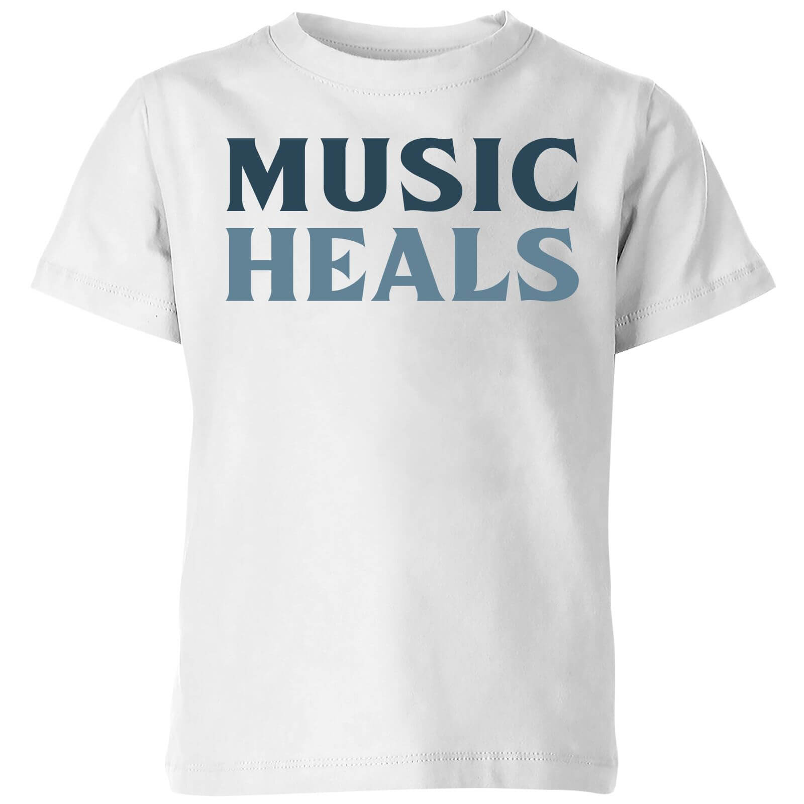 Music Heals Kids' T-Shirt - White - 11-12 Years - White