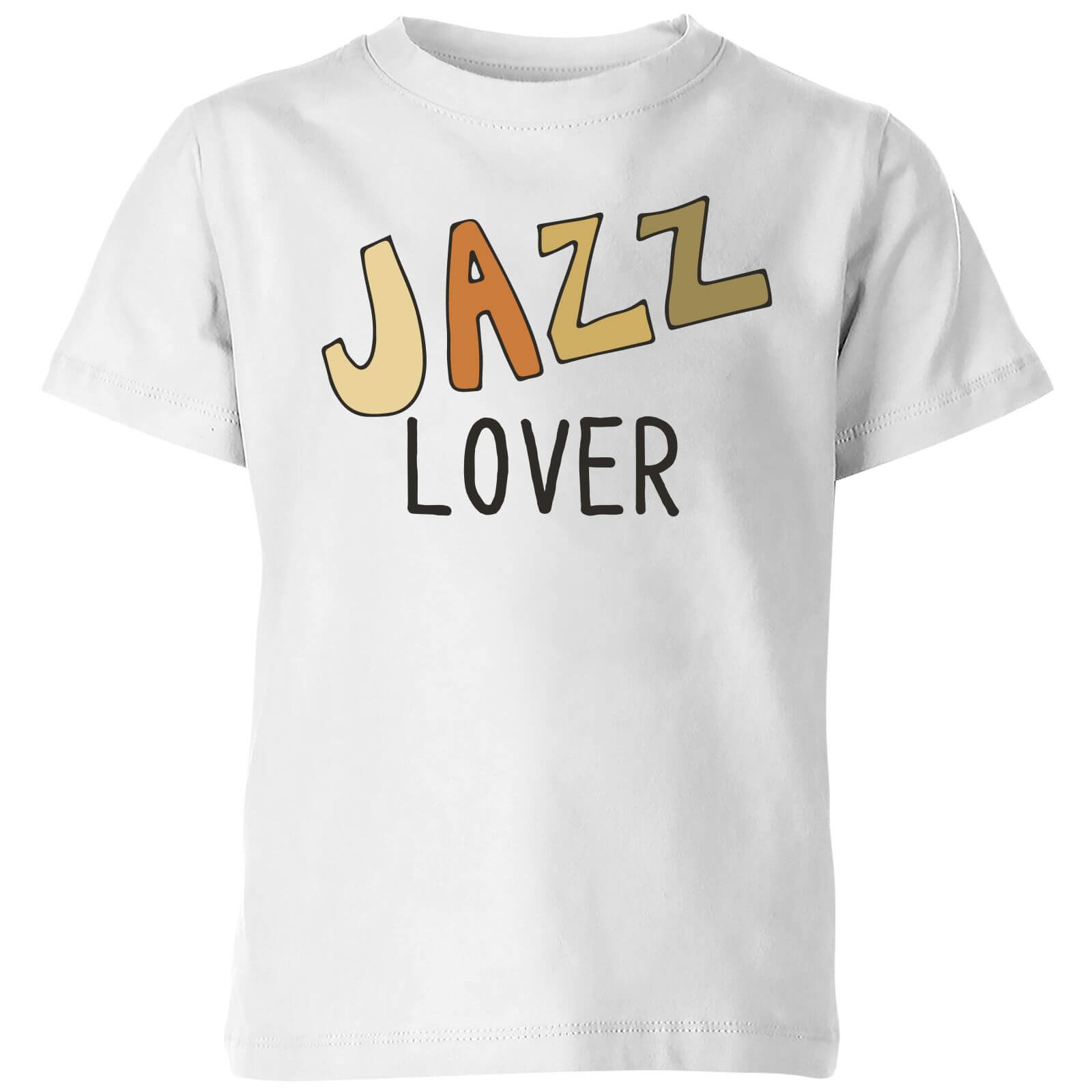 Jazz Lover Kids' T-Shirt - White - 3-4 Years - White