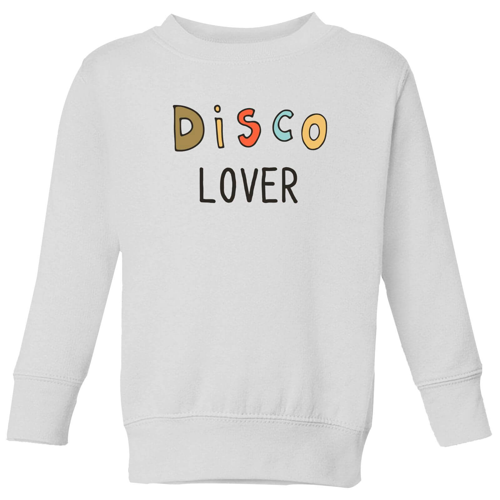 Disco Lover Kids' Sweatshirt - White - 3-4 Years - White