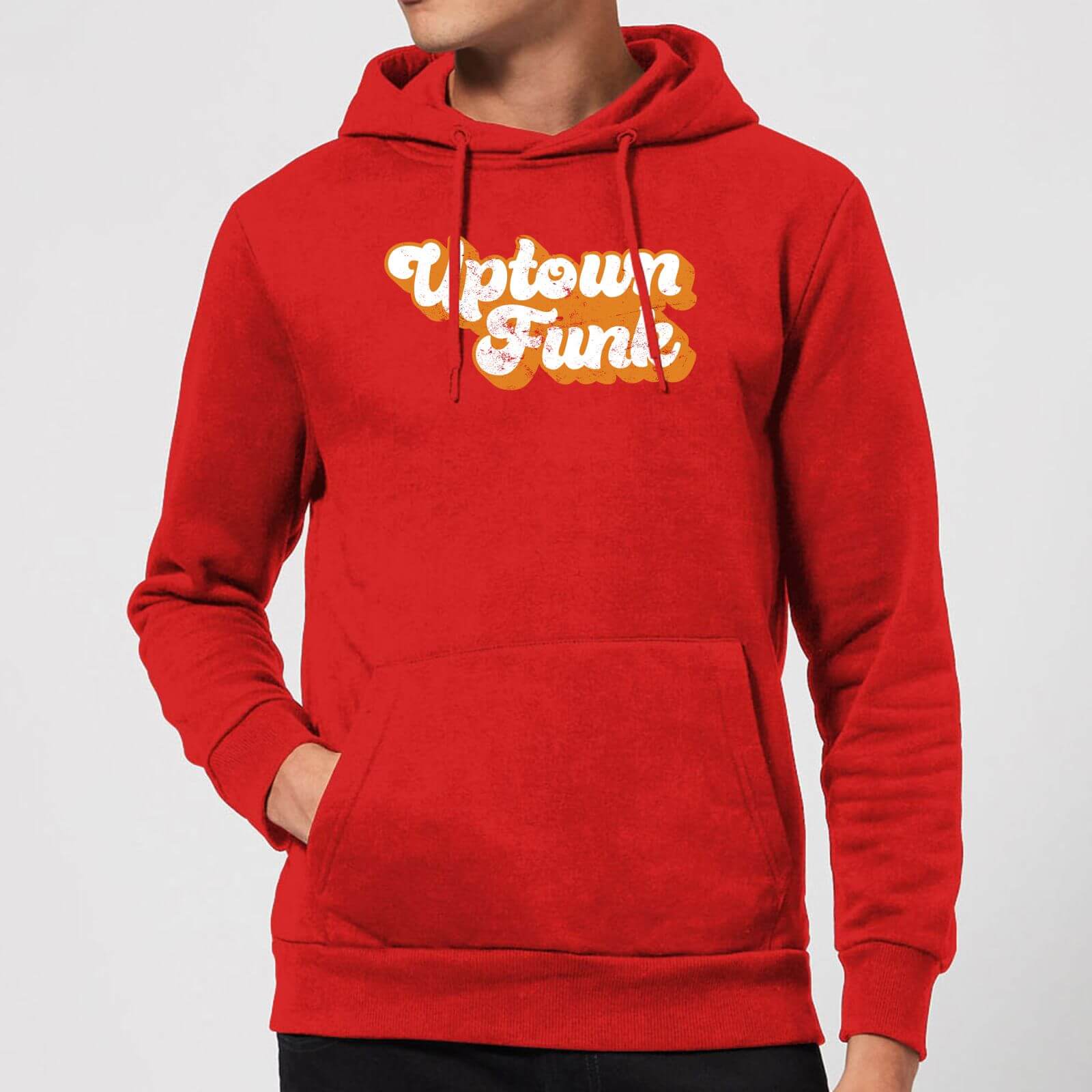 Uptown Funk Hoodie - Red - XL - Red