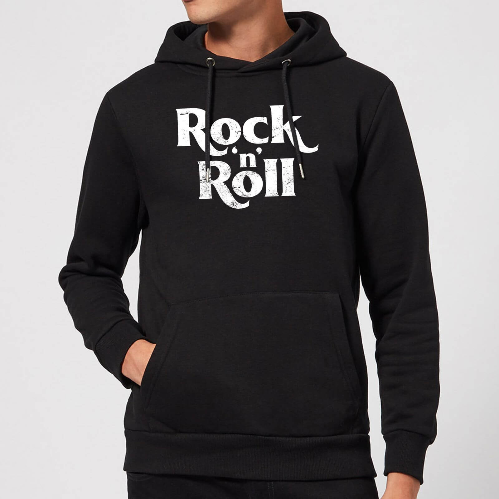 Rock N Roll Hoodie - Black - L