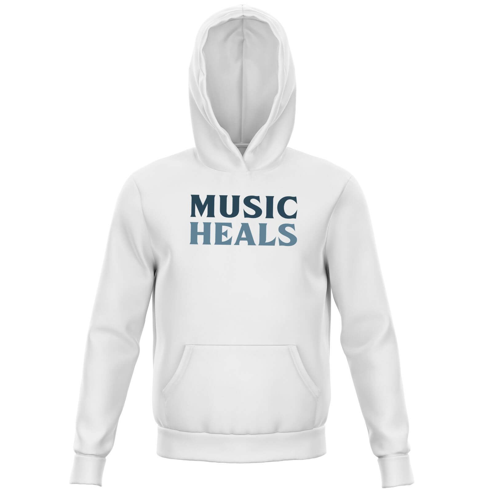 Music Heals Kids' Hoodie - White - 3-4 Years - White