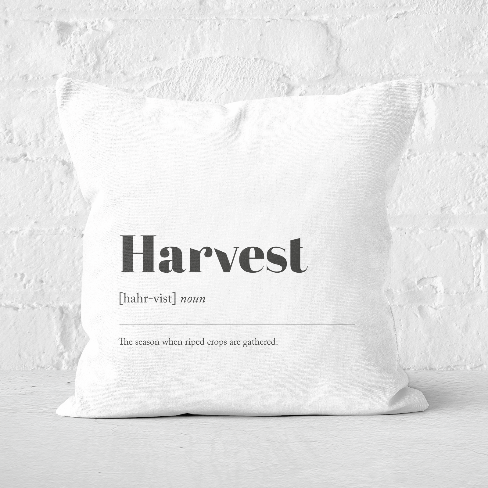 Harvest Square Cushion - 60x60cm - Soft Touch