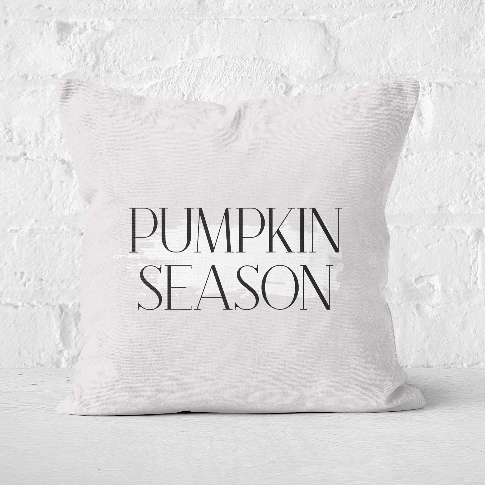 Pumpkin Season Square Cushion - 60x60cm - Soft Touch