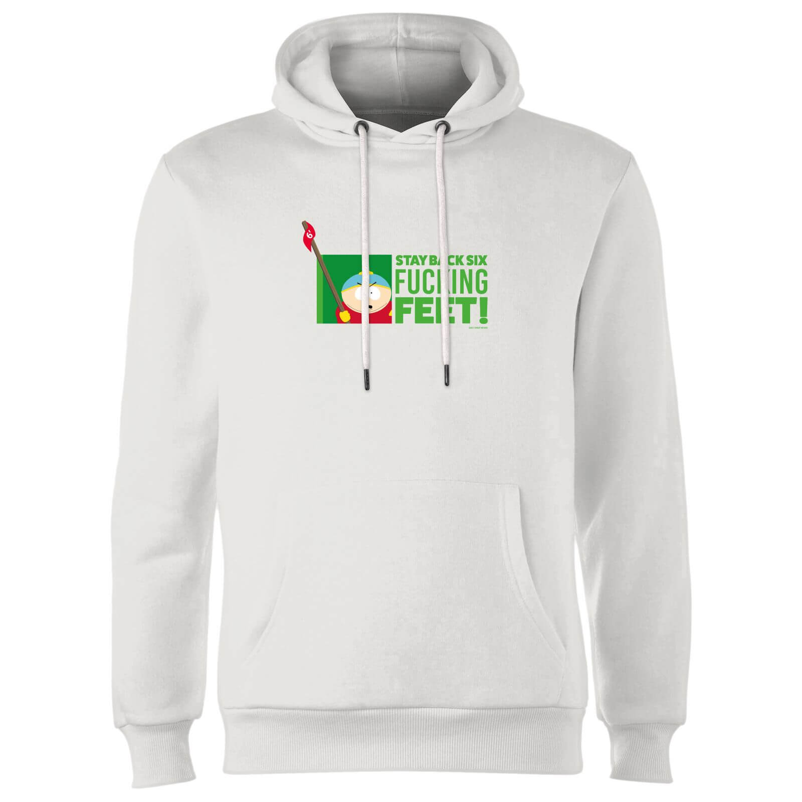 

South Park Cartman Six Feet Unisex Hoodie - White - L - Blanc