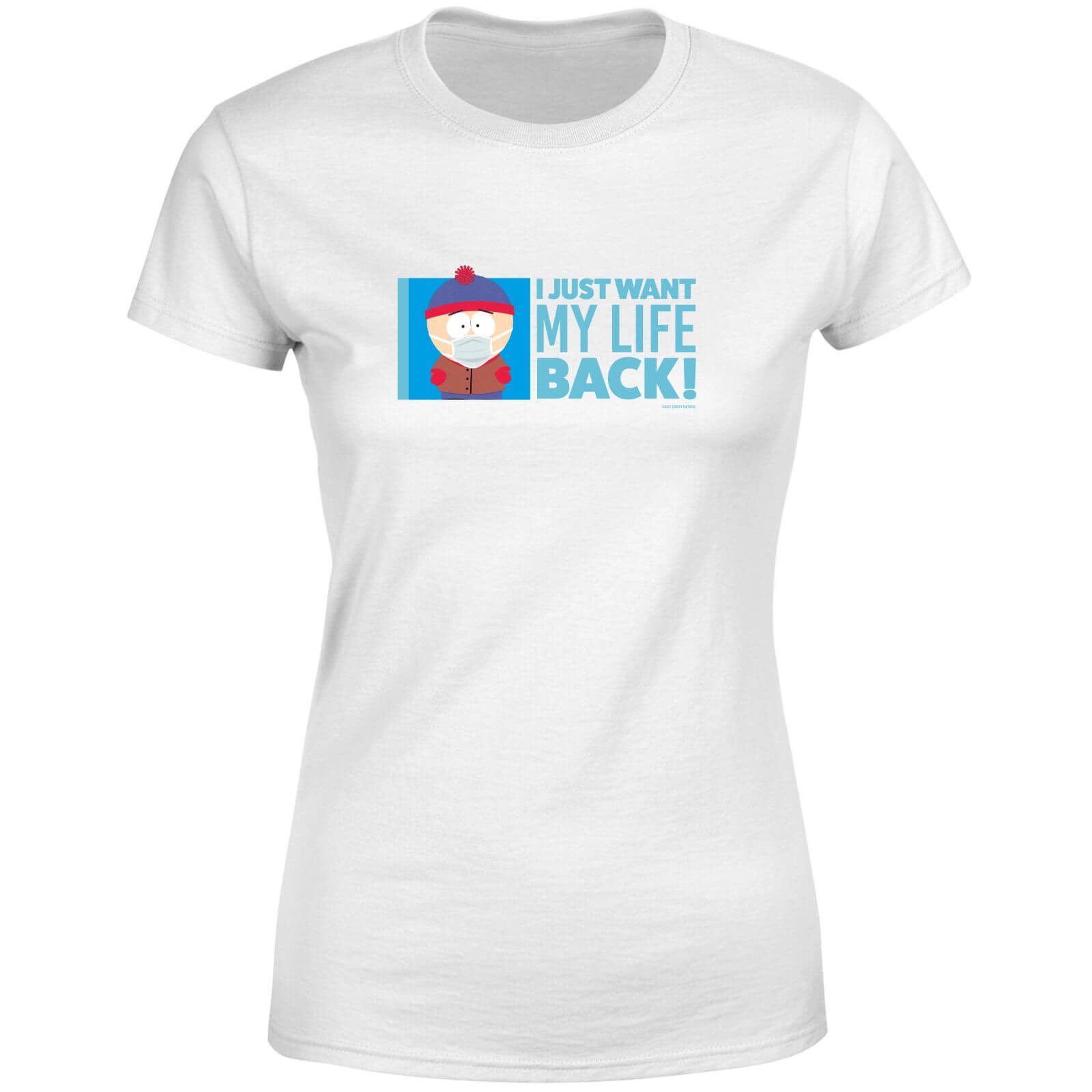 South Park I Just Want My Life Back Women%27s T-Shirt - White - XL
