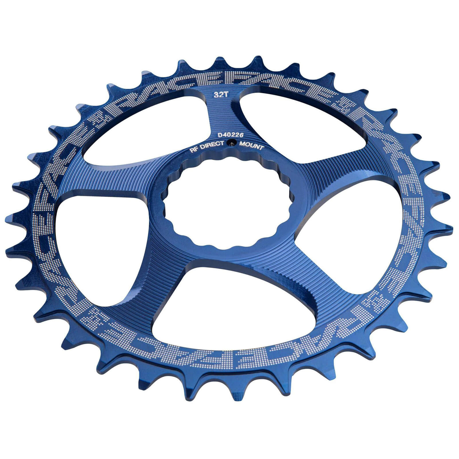 Race Face Direct Mount Narrow Wide 10/12 Speed Chainring - 32T - Blue