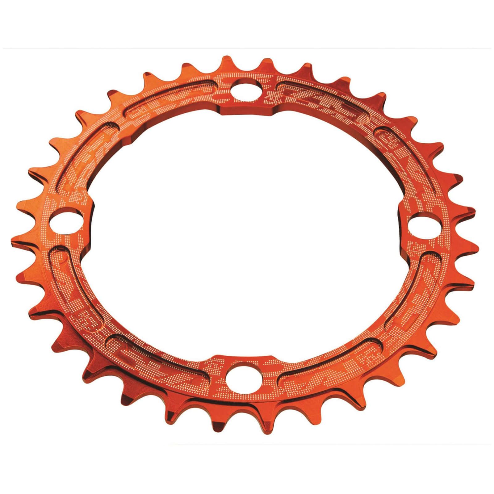 Race Face Single Narrow Wide 104 BCD Chainring - 30T - Orange