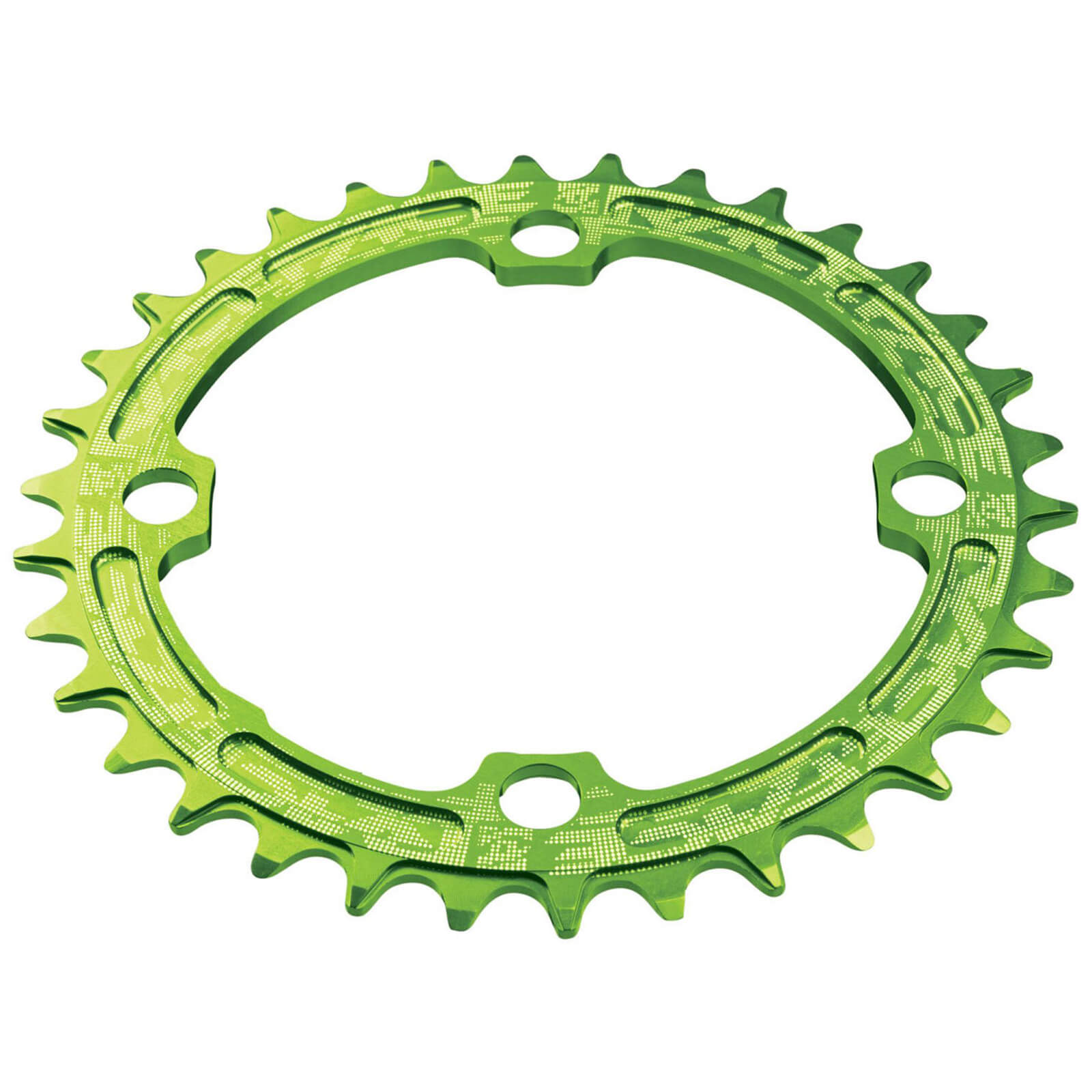 Race Face Single Narrow Wide 104 BCD Chainring - 32T - Green