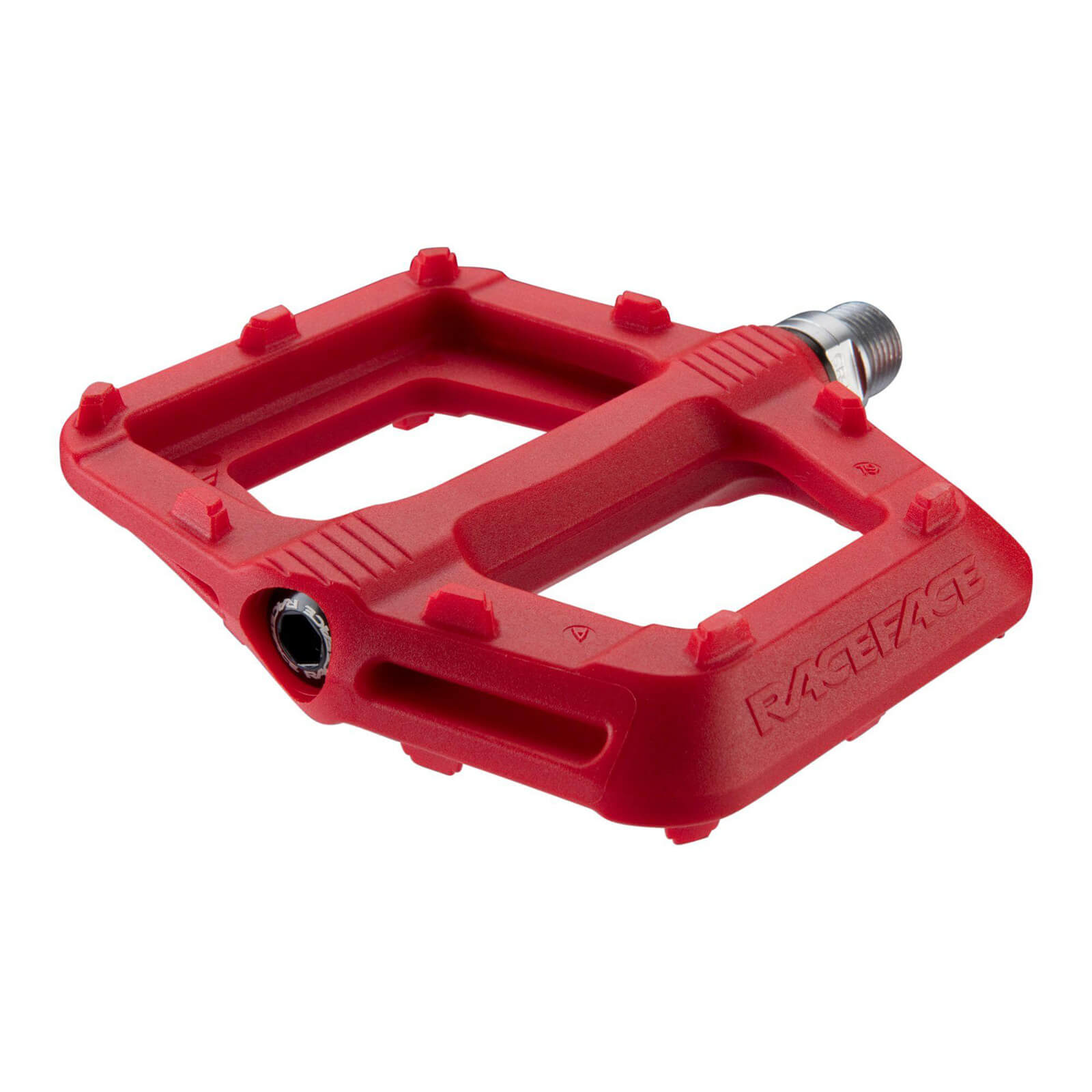 Race Face Ride MTB Pedals - Red
