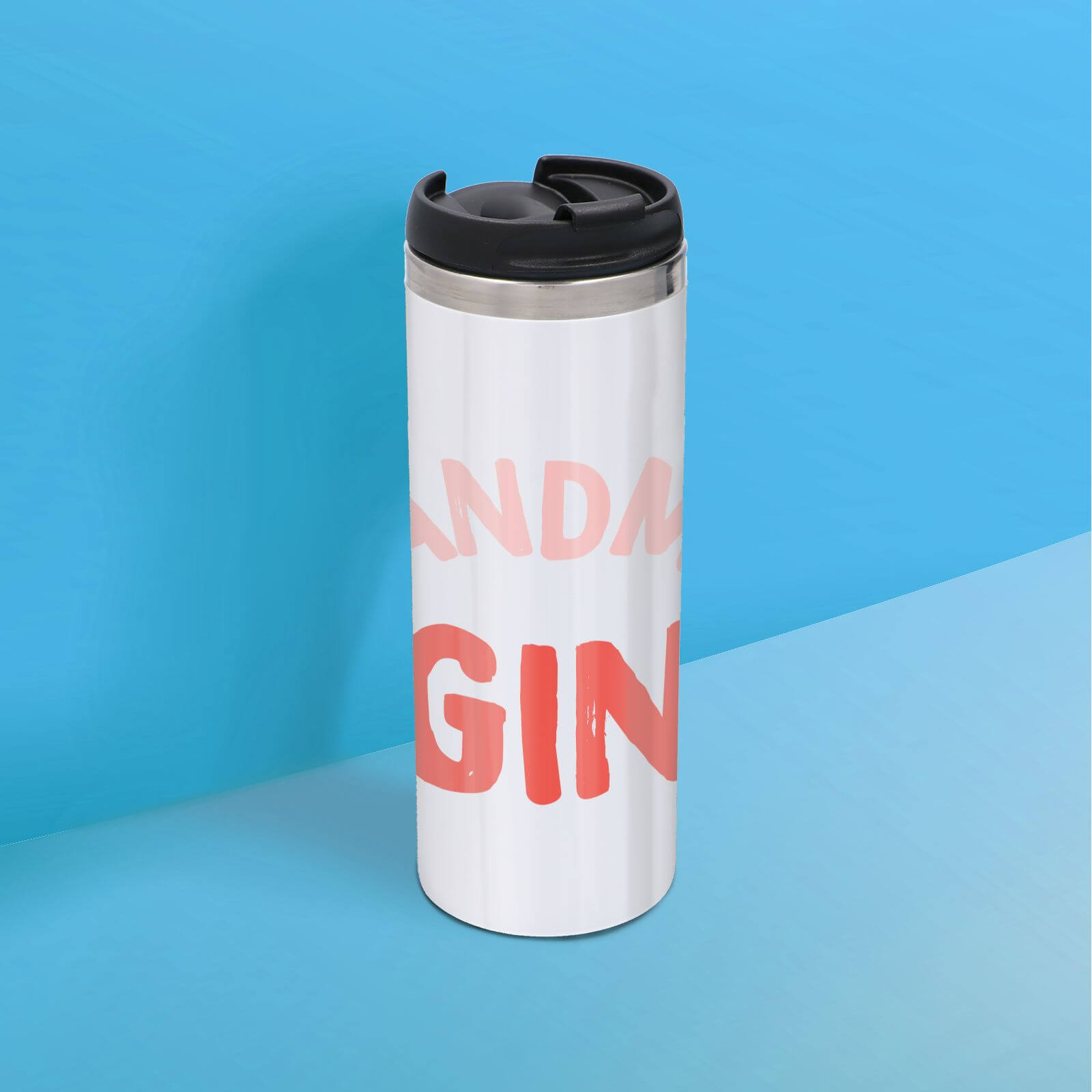Grandma's Gin Stainless Steel Thermo Travel Mug