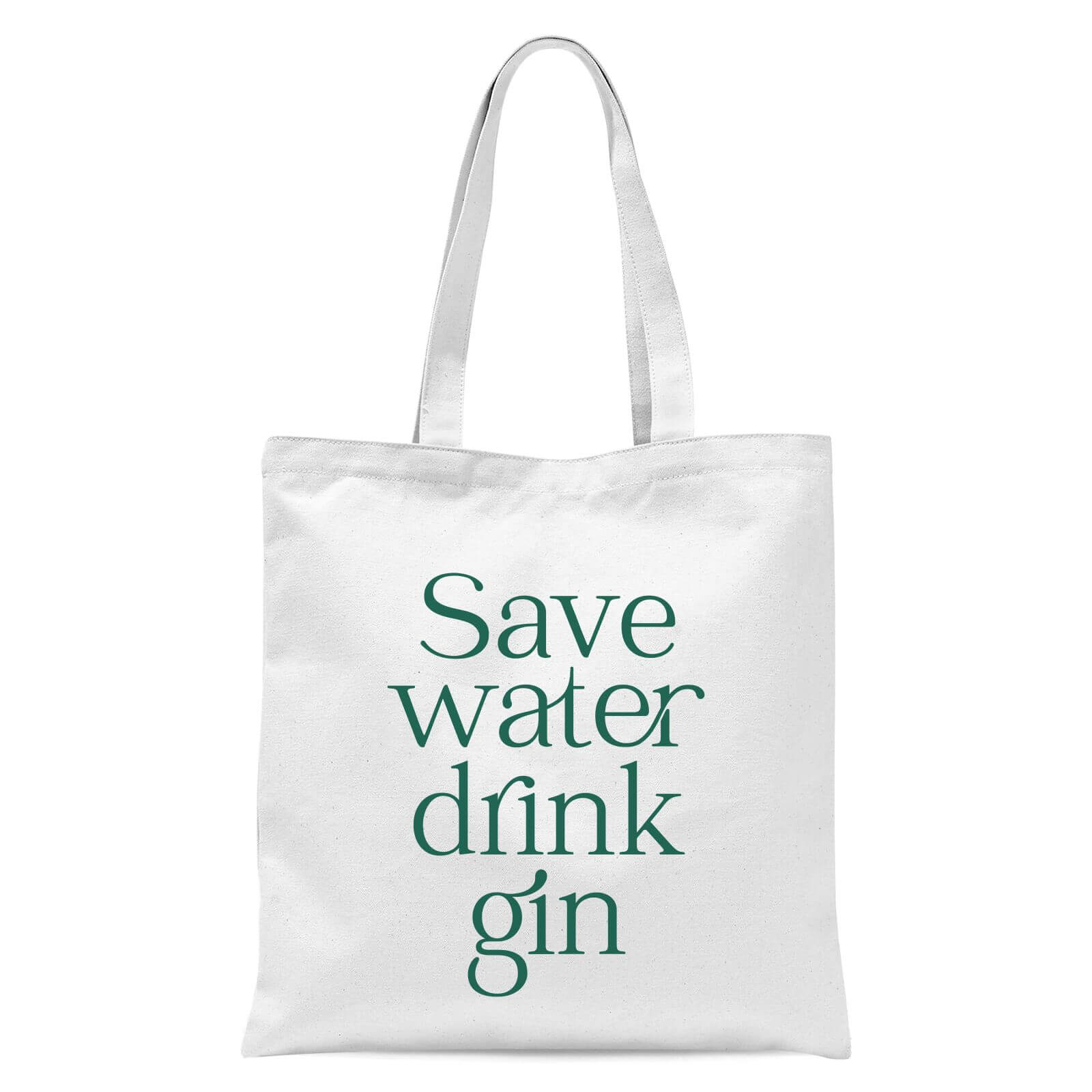 Save Water Drink Gin Tote Bag