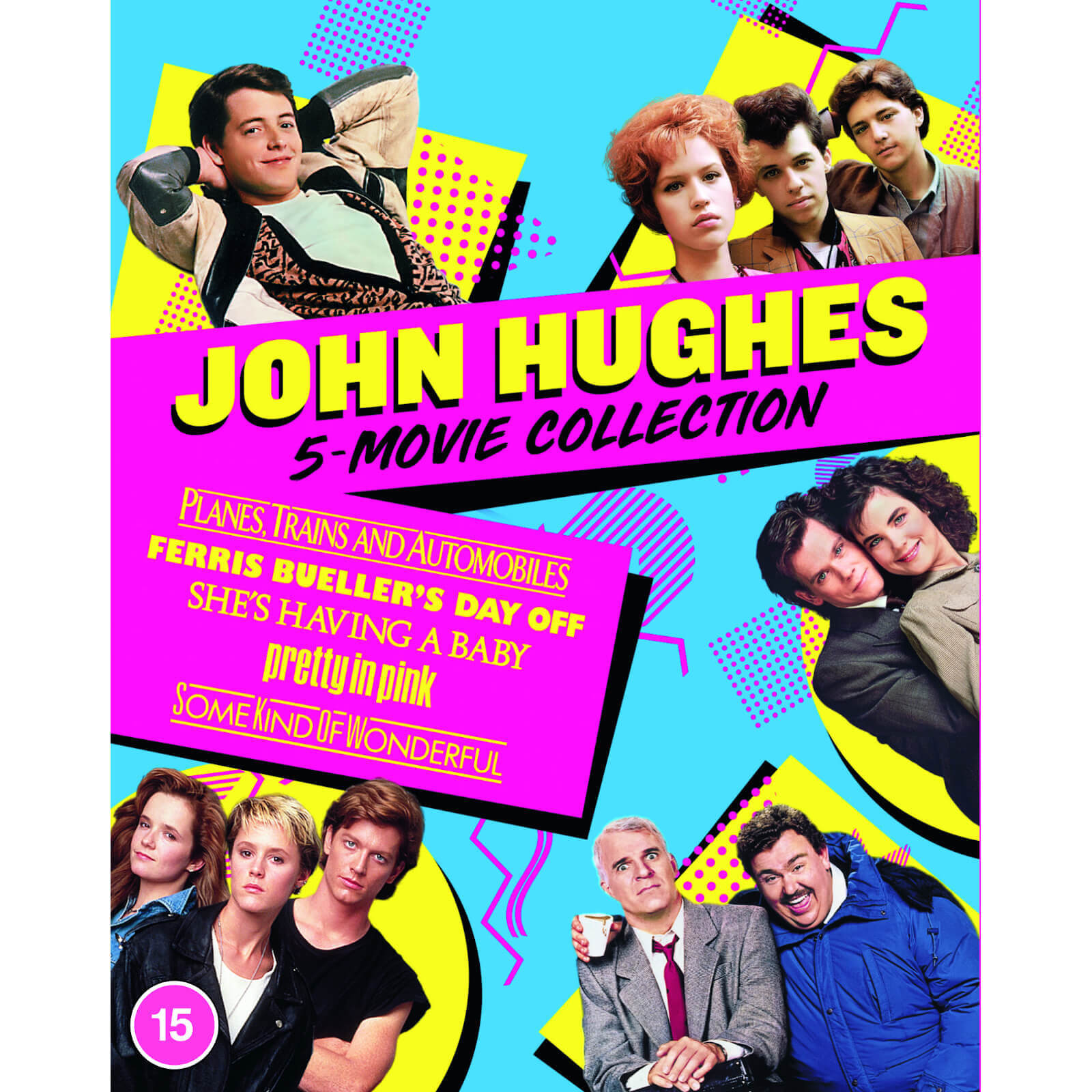 

Collection de 5 films de John Hughes