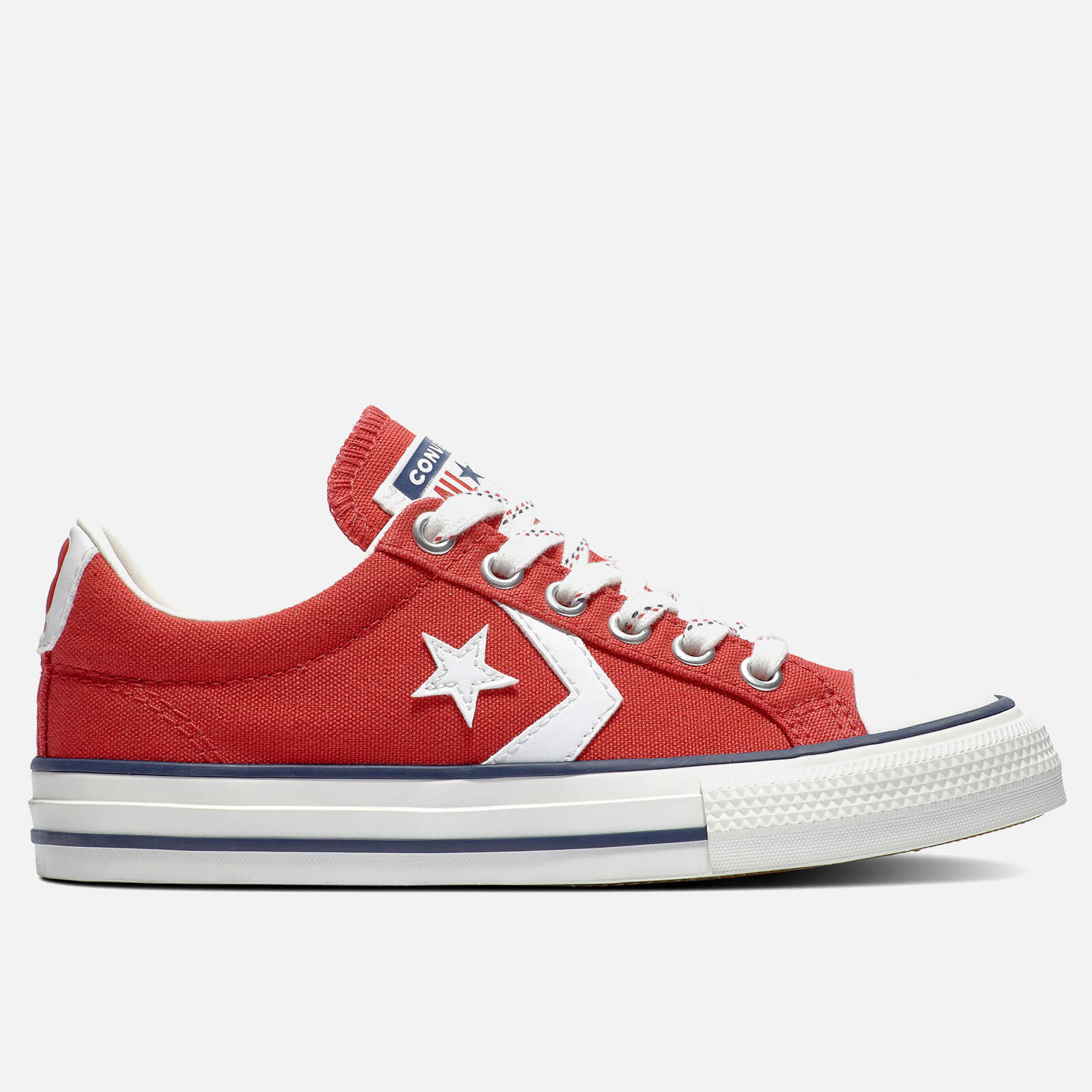 Converse Kids' Star Player Ox Trainers - Enamel Red - UK 1 Kids