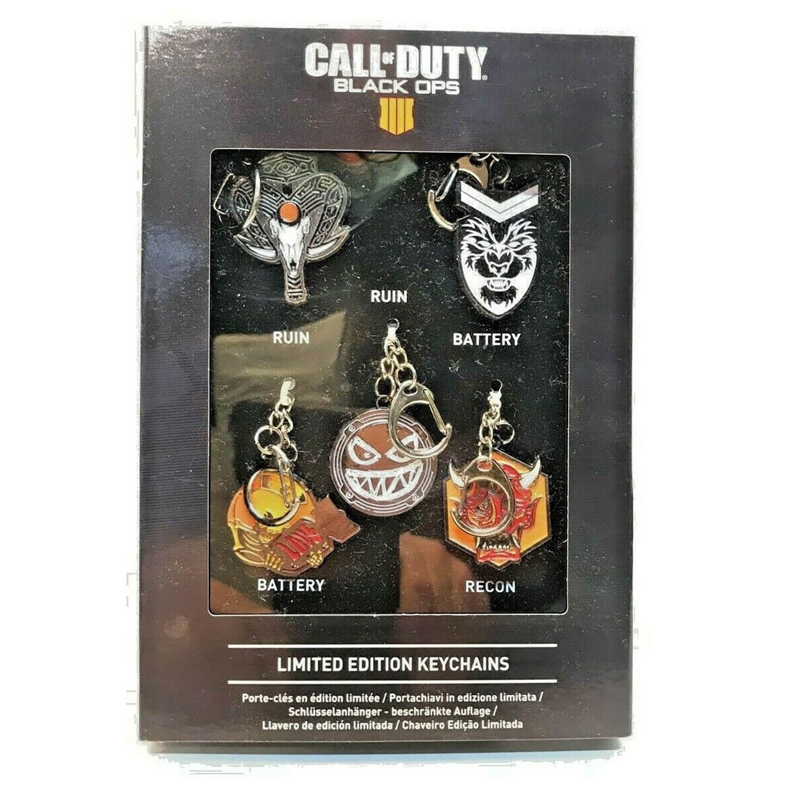 Call of Duty 5 Keyring Charms in a Presentation Box