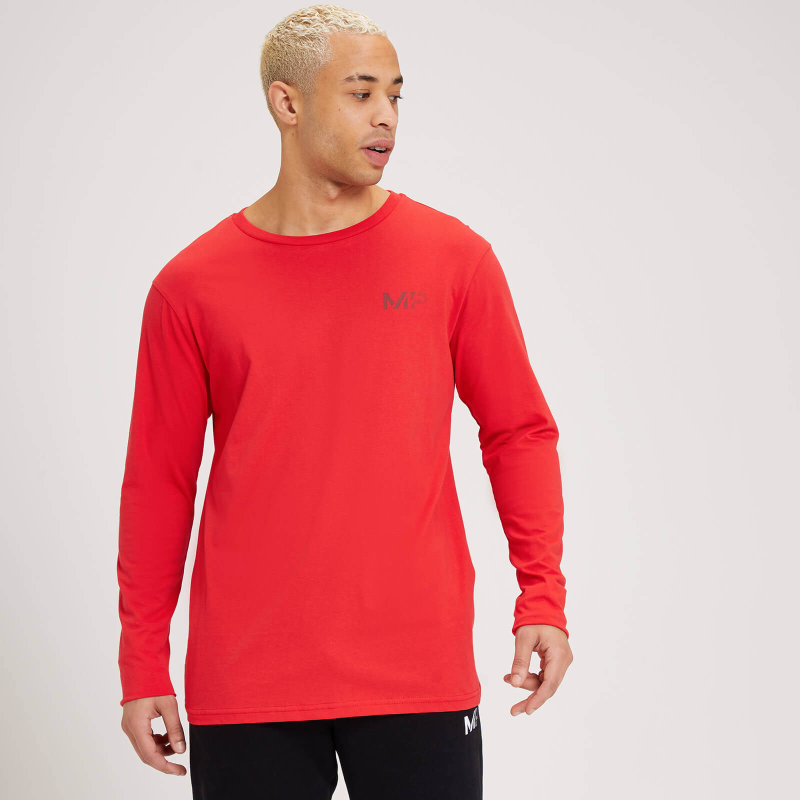 Myprotein UK MP Men's Fade Graphic Long Sleeve T-Shirt - Danger