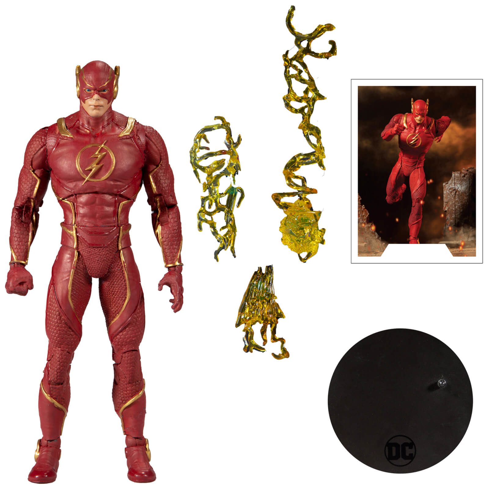 McFarlane Toys DC Gaming 7  Figures Wv3 - Flash Action Figure