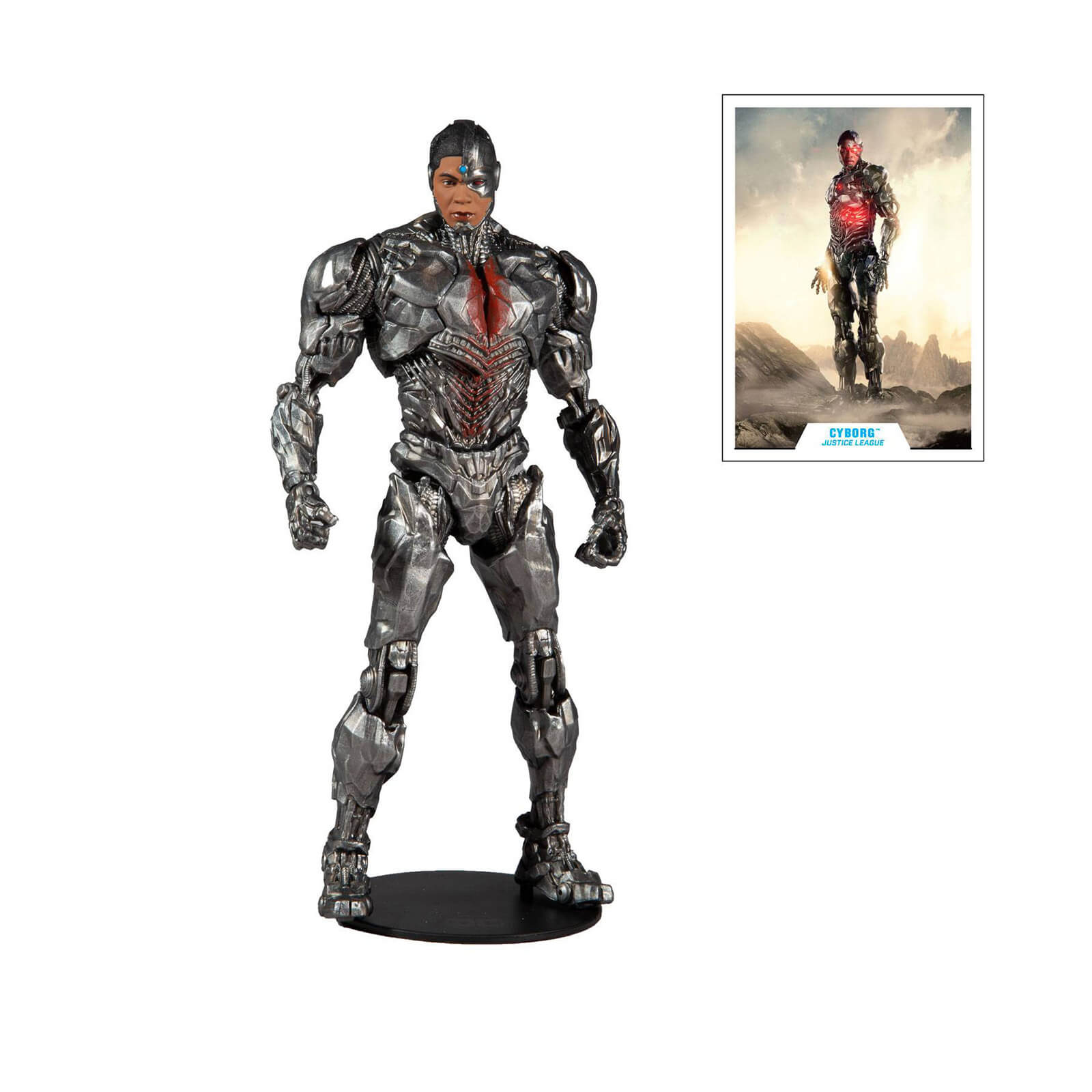McFarlane DC Justice League Movie 7  Figures - Cyborg Action Figure