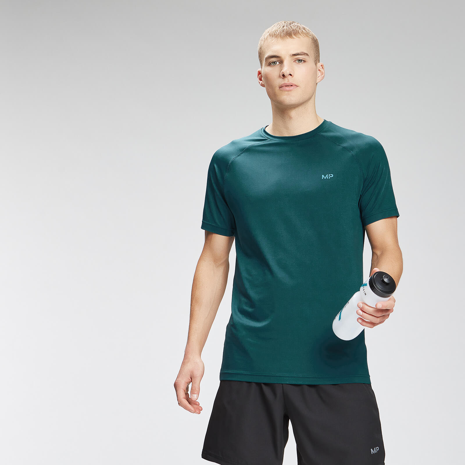 

MP Men's Repeat Graphic Training Short Sleeve T-Shirt - Deep Teal - M