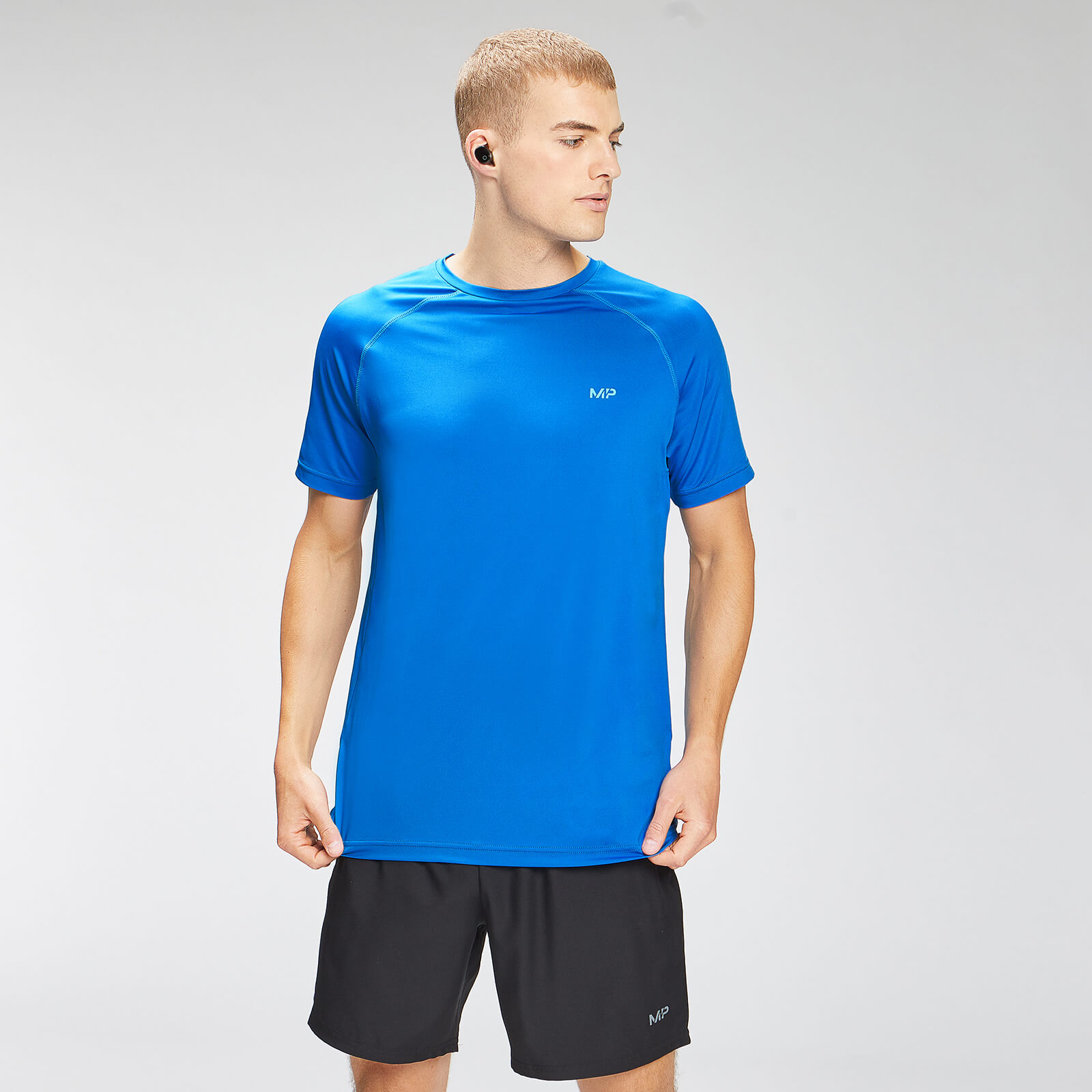 T-shirt à manches courtes à imprimé répétitif MP Graphic Training pour hommes – Bleu pur - M product