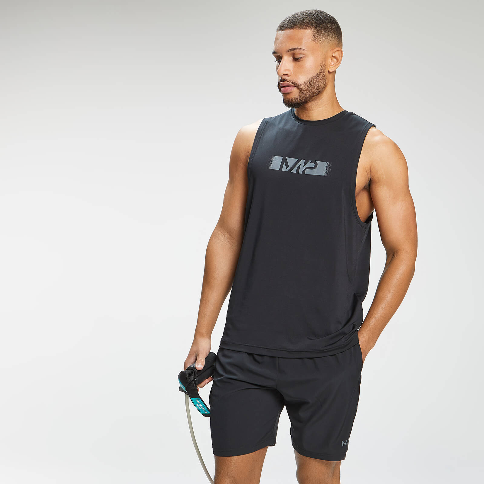 MP Men's Graffiti Graphic Training Tank Top - Black - XXXL