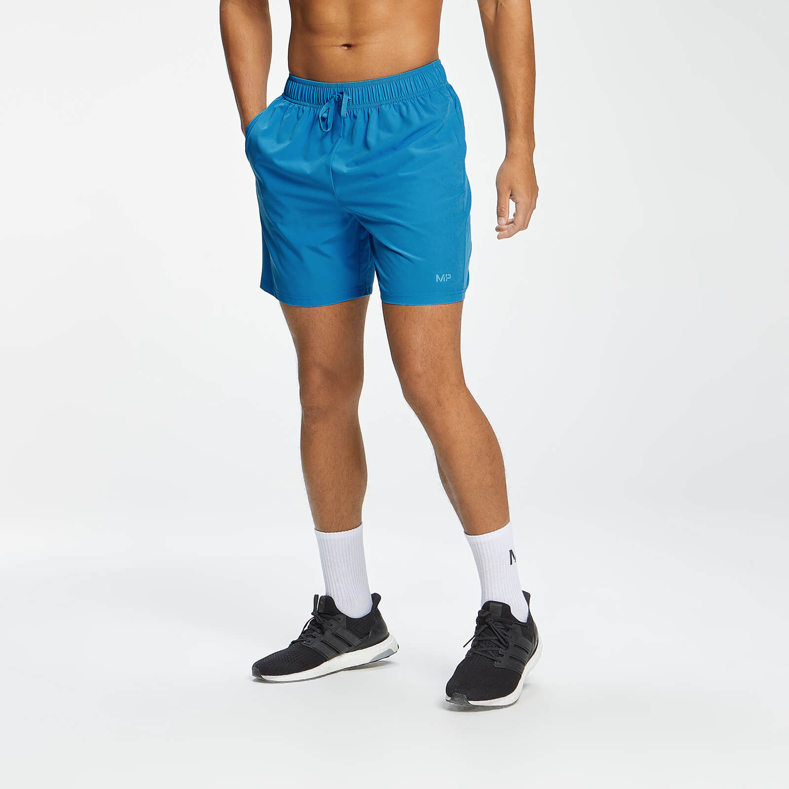 

MP Men's Graffiti Graphic Training Shorts - Bright Blue - L