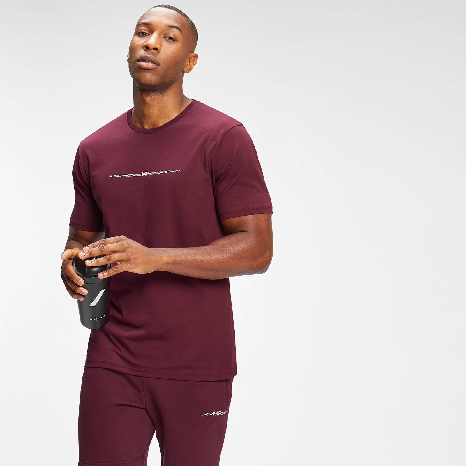 

MP Men's Mini Mark Graphic Short Sleeve T-Shirt - Merlot - XXS