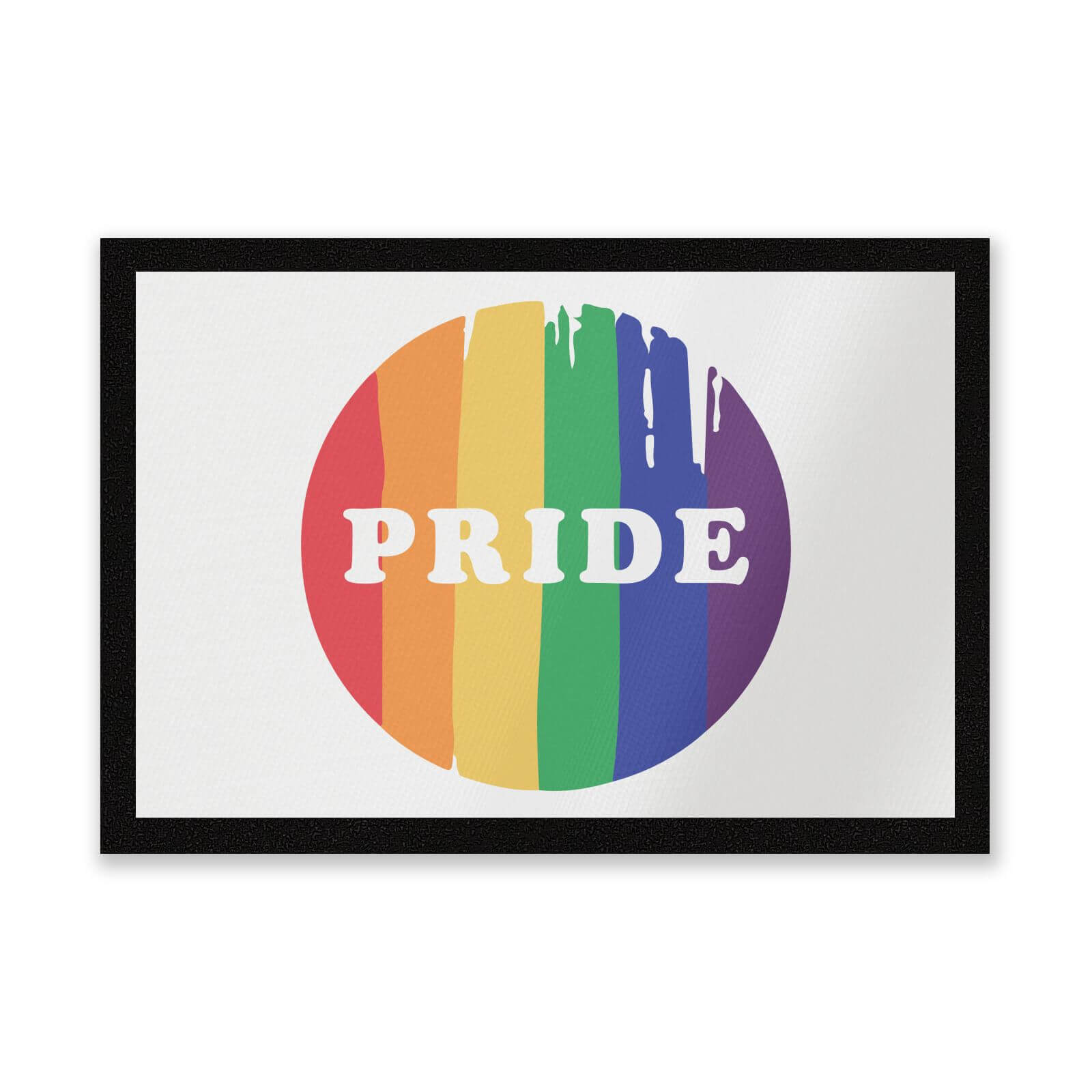 Pride Badge Entrance Mat