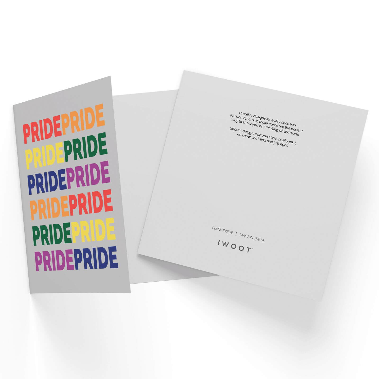 Pride Square Greetings Card (14.8cm x 14.8cm)