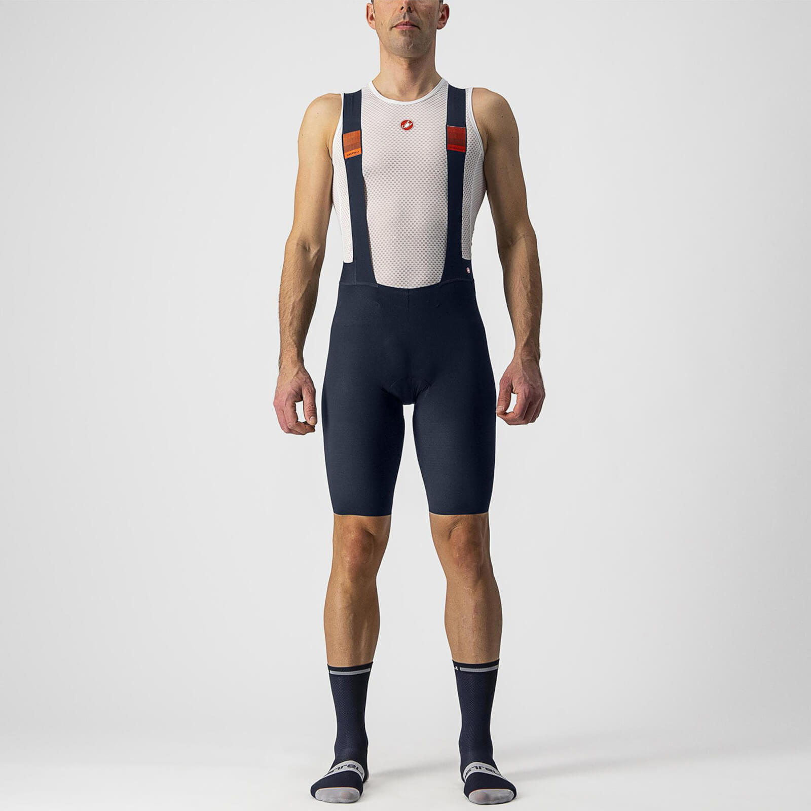 Castelli Premio Black Bib Short - XXL - Savile Blue
