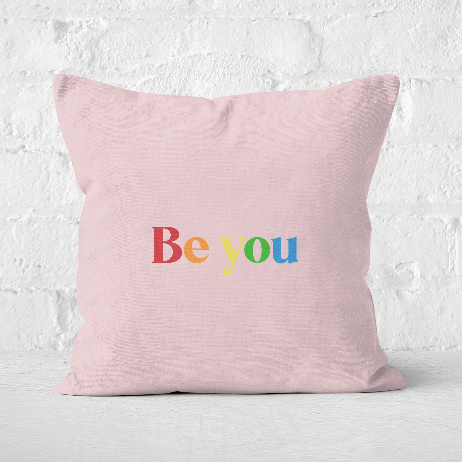 Be You Square Cushion - 60x60cm - Soft Touch
