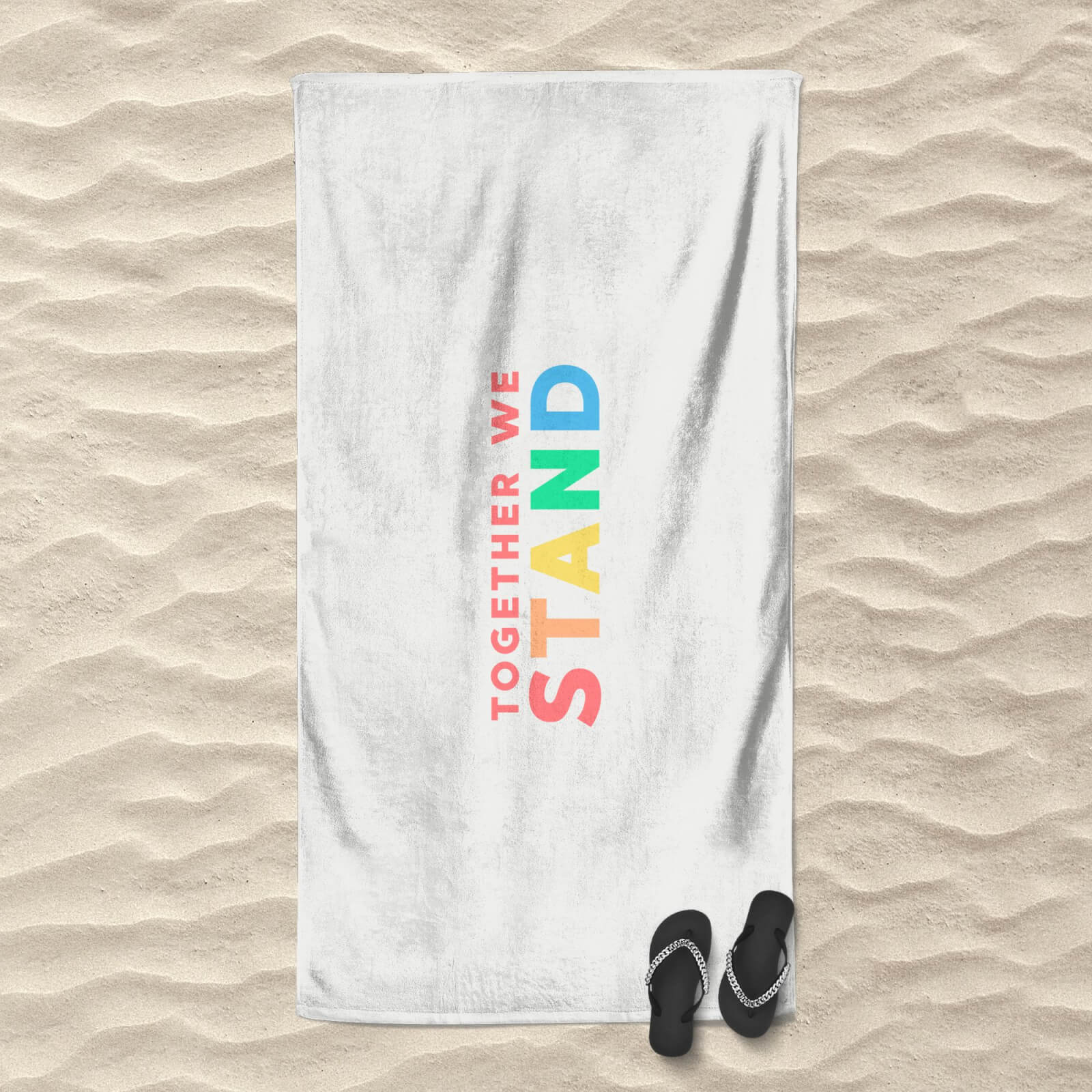 Together We Stand Beach Towel