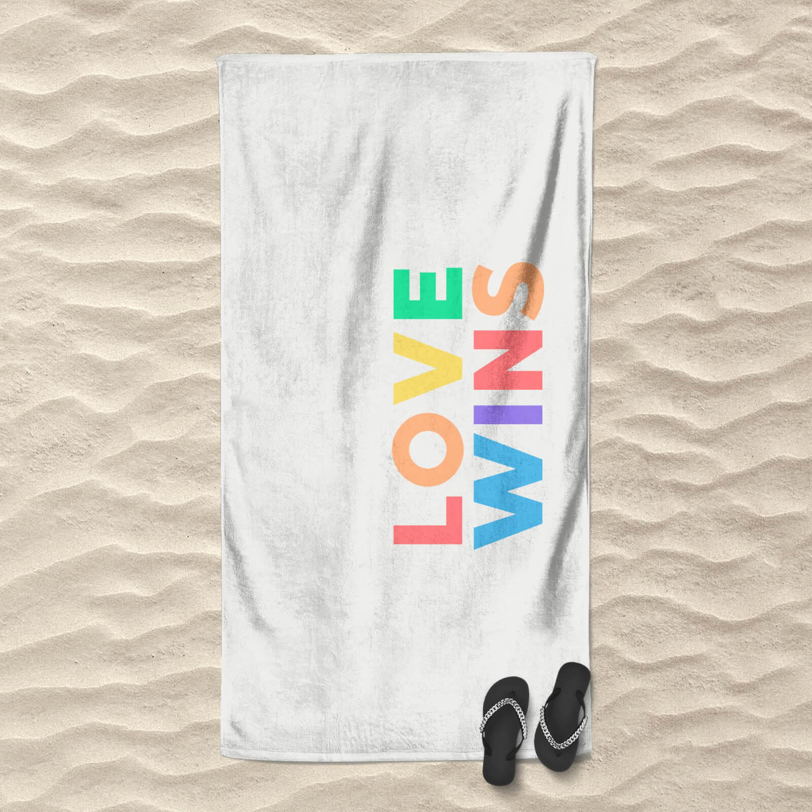Love Wins Beach Towel