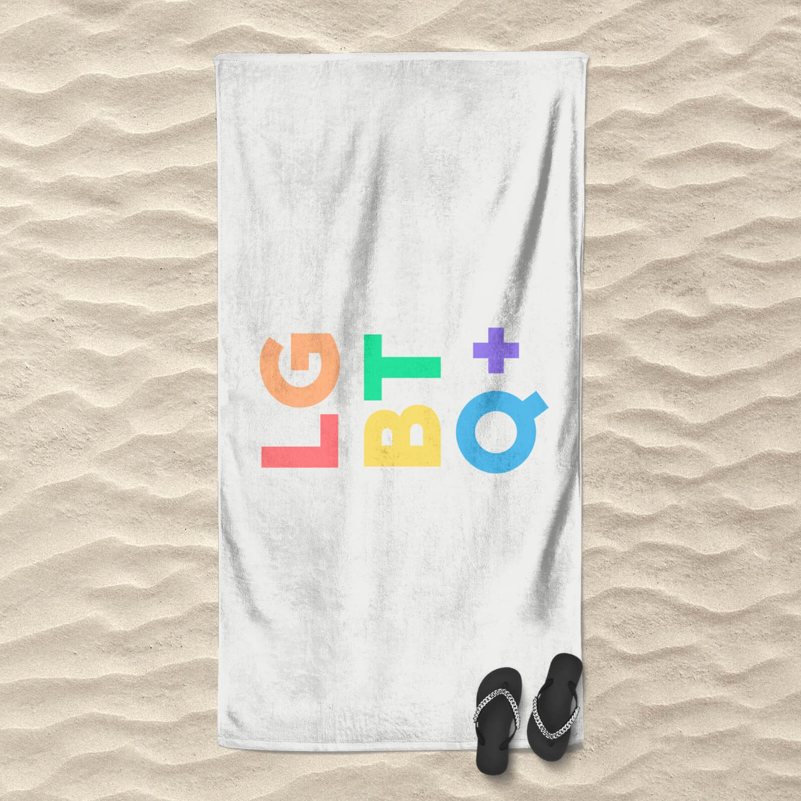 LGBTQ+ Beach Towel