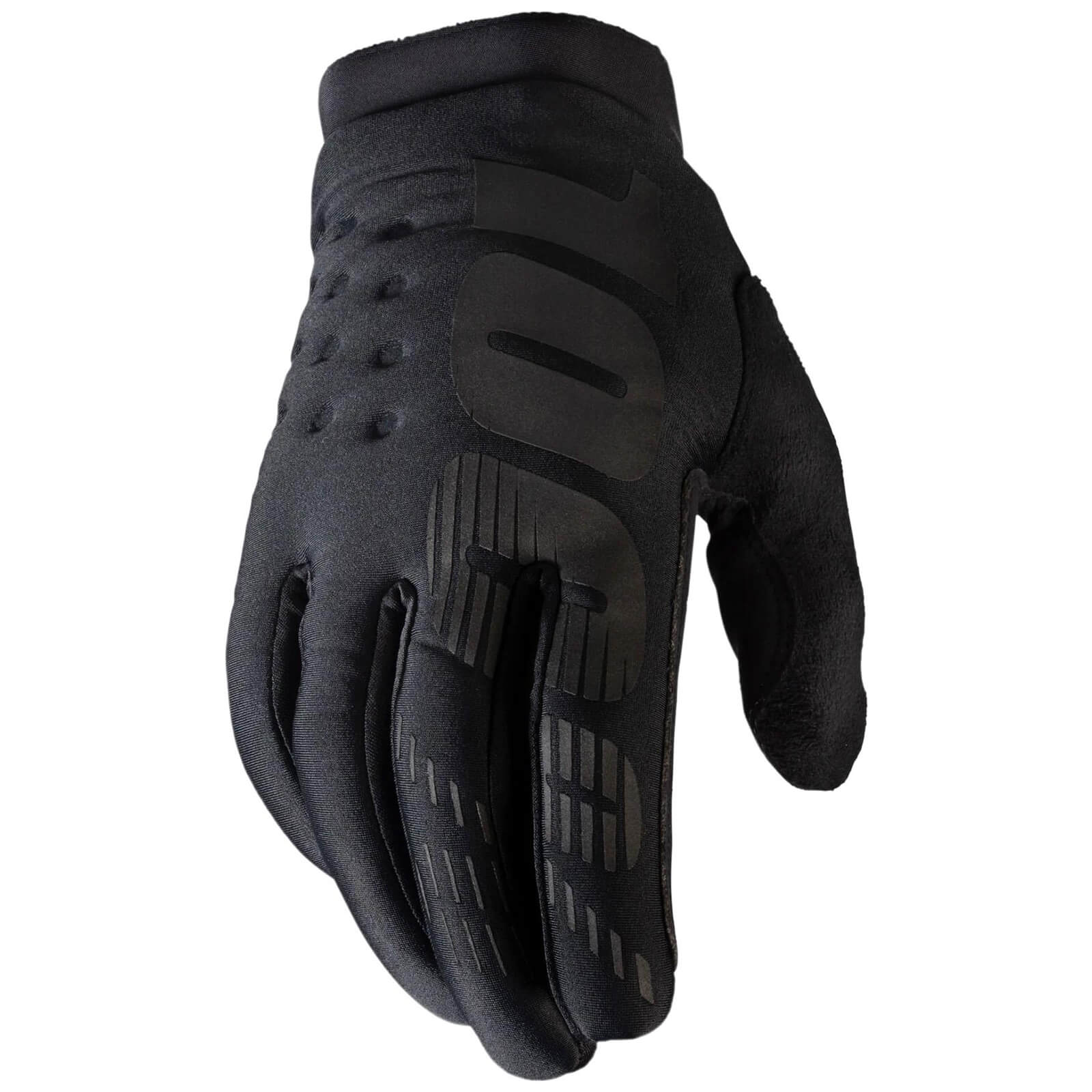 Image of 100% Brisker Cold Weather Gloves - Black / Grey / 2XLarge