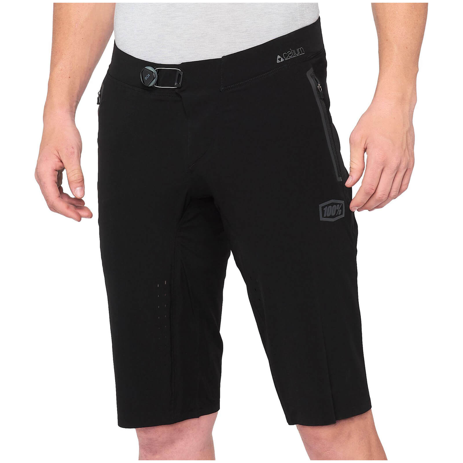 100% Celium MTB Shorts - 34 - Black