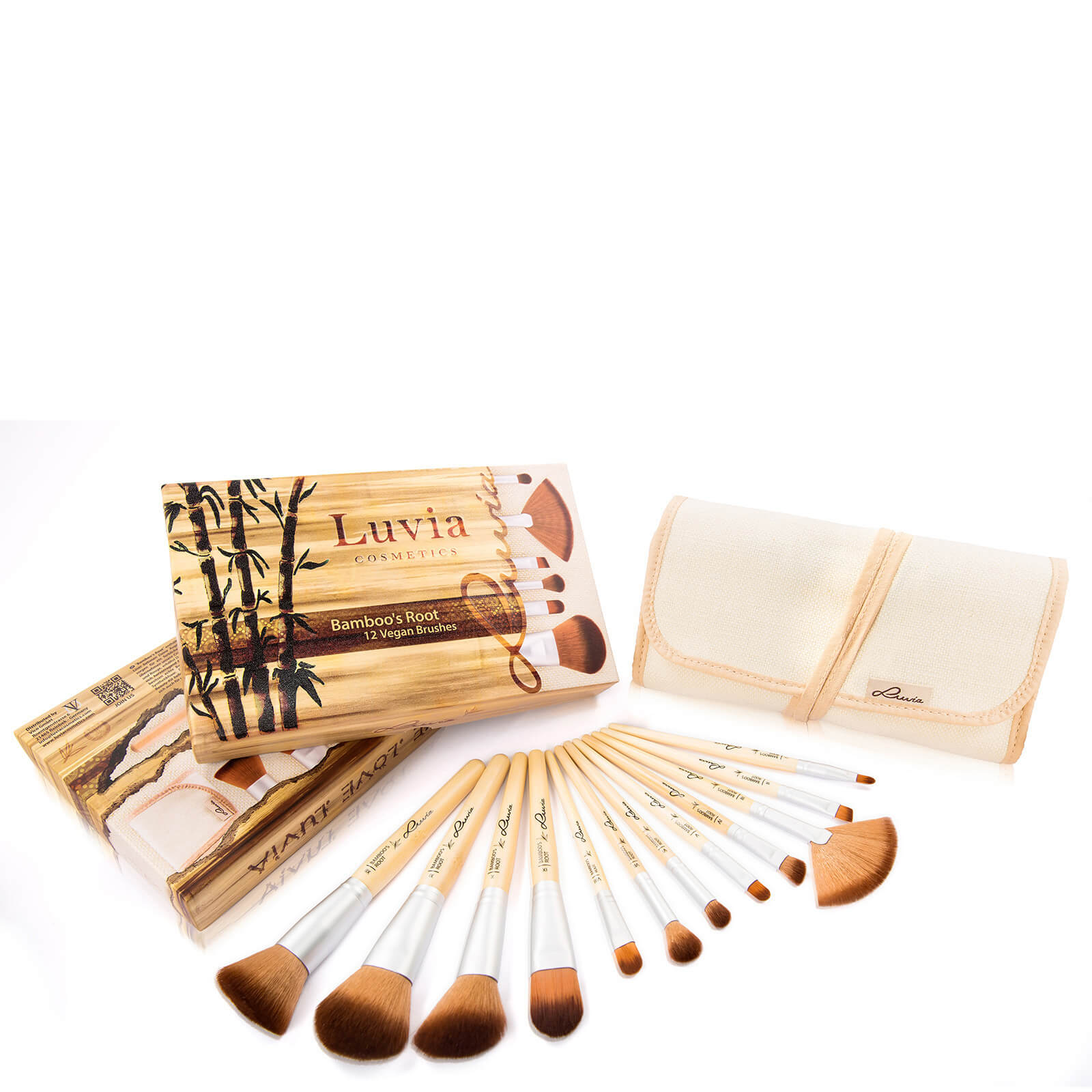 Photos - Makeup Brush / Sponge Luvia Bamboo's Root Brush Set LC-BR-BR-1