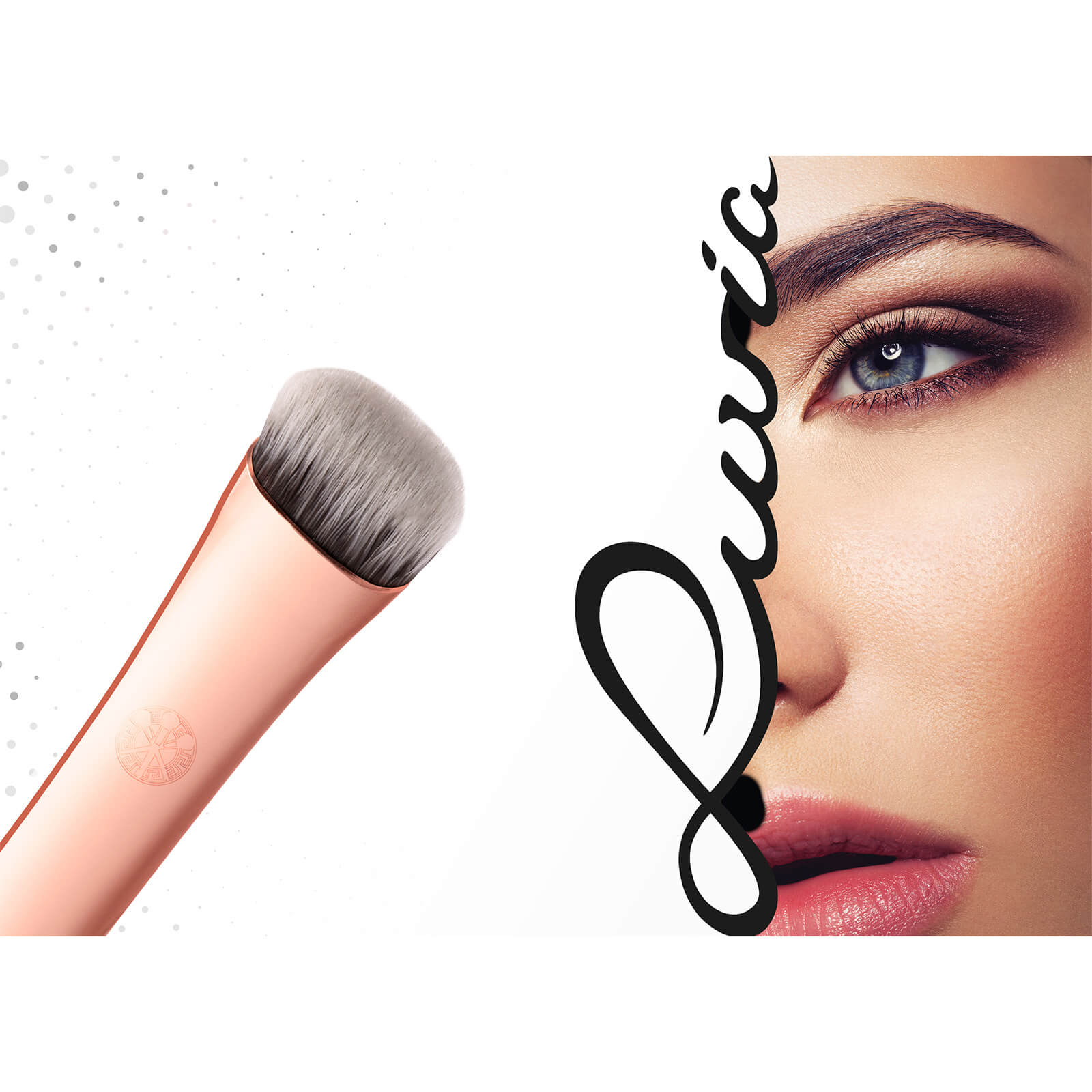 Artikel klicken und genauer betrachten! - Create the ultimate blend with Luvia’s VS313 Soft Shader Brush. The vegan brush features dense yet soft Nurai synthetic bristles to enable smooth, diffused blending. Crafted with a shiny ferrule and a lightweight, soft-touch coated handle, the paddle-shaped brush blends and defines like a dream.  Vegan and cruelty-free. | im Online Shop kaufen