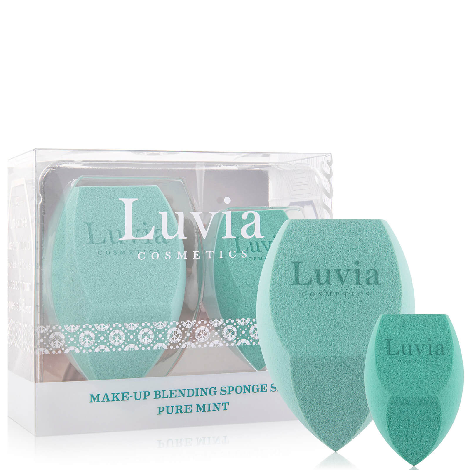 Luvia Prime Vegan Body Sponge Set - Mint
