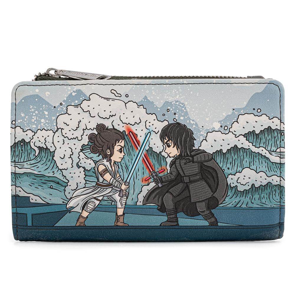 Loungefly Star Wars Kylo Rey Mixed Emotions Flap Wallet